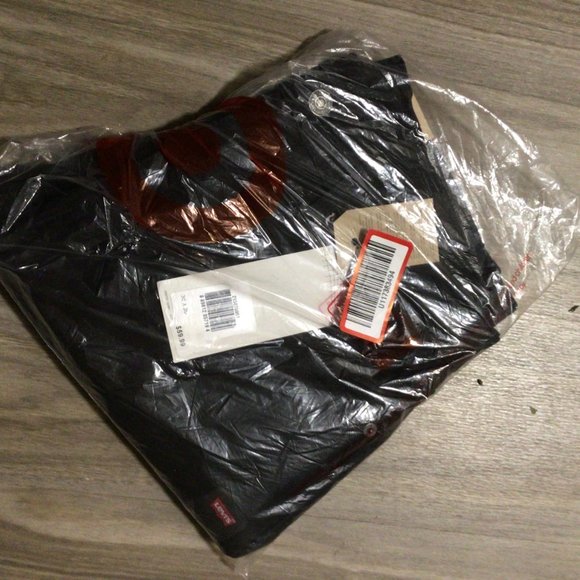 502 Levis jeans 30W 30L black regular tapered mens brand new native cali - Picture 6 of 8